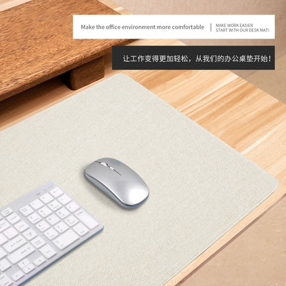 Gaming Mouse Pad Cotton and Linen Rubber XXL Mouse Mat Large Desk Mat Gaming PC Desk Mat Keyboard Pad Computer Desk Pad
