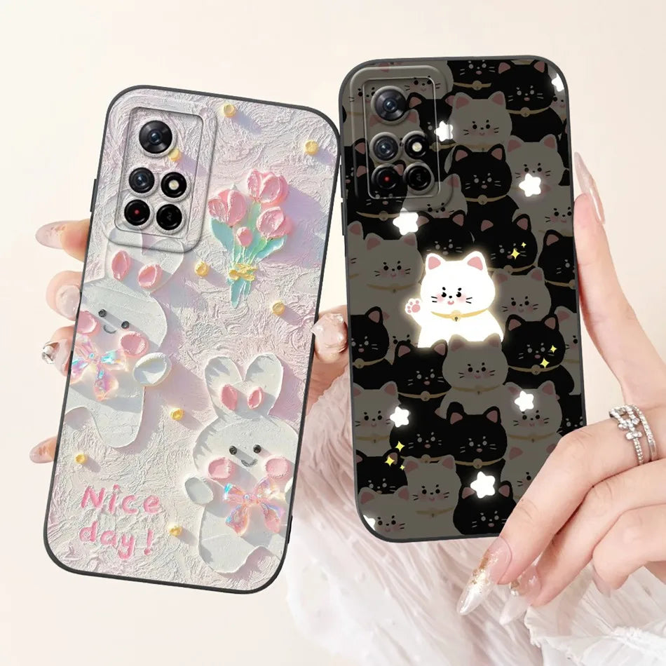 For Xiaomi Poco M4 Pro 5G PocoM4 Cute New Design Phone Case For Poco M4 Pro M 4 M4Pro 4G 5G Shockproof Soft Silicone Cases