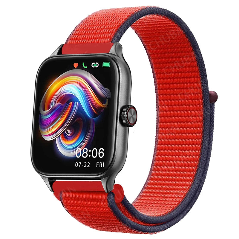 20mm 22mm Nylon Loop For Amazfit GTS4/2/3/3pro/2e/GTS2 Mini/GTR 4 42/47mm/GTR 2e/stratos bracelet for Amazfit bip/U/S/lite strap