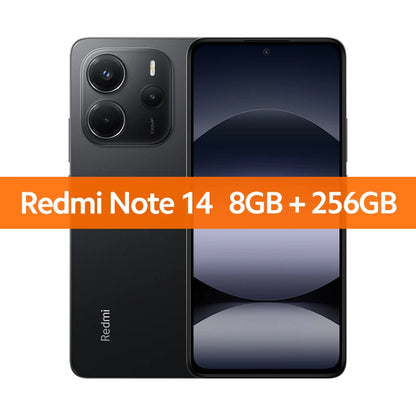 【World Premiere】Global Version Xiaomi Redmi Note 14 MediaTek Helio G99-Ultra 108MP AI 5500mAh 6.67" AMOLED 120Hz Display