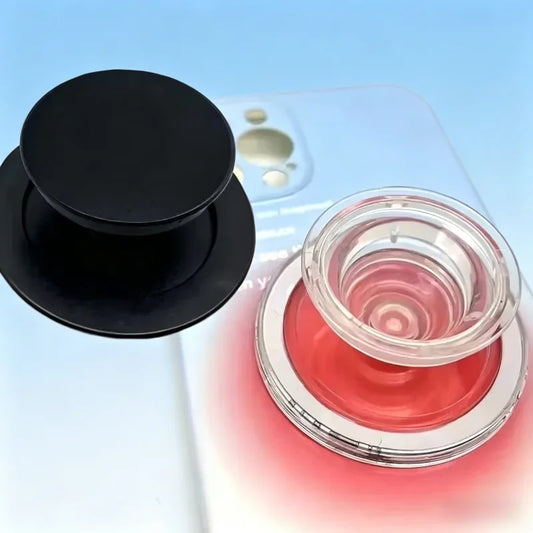 Magnetic Safe Ring Stand for iPhone 15 14 13 12 11 Samsung Xiaomi Mobile Phone Grip Holder Folding Pocket Support