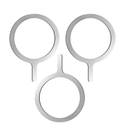Self Adhesive Metal Ring Iron Sheet Sticker for Phone Case Magsafe Magnetic Wireless Charging Ring for Phone 15