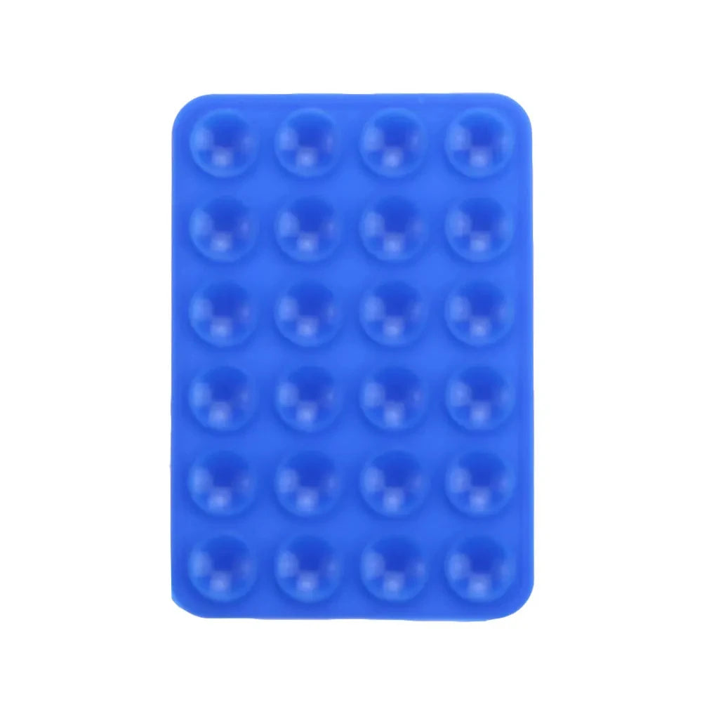 2pcs Double Sided Silicone Suction Cup Mobile Phone Suction Cup With Adhesive Pad Silicone Pad Rubber Suction Cup ﻿