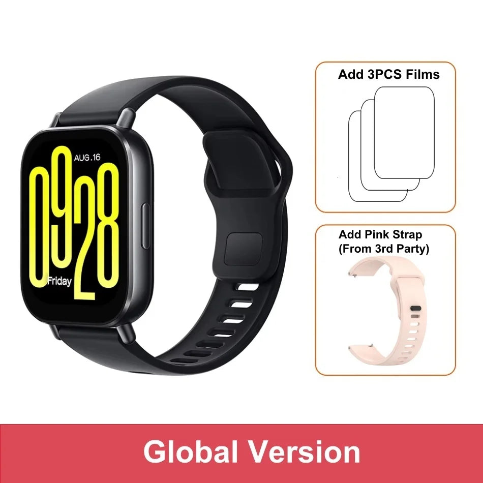 【Brand+】Global Version Xiaomi Redmi Watch 5 Active 2'' Display Up to 18 days of battery life 140+ Workout Modes Bluetooth
