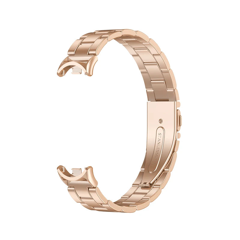 Metal strap For Xiaomi Mi Band 8 9 MIlan Wrist Metal Bracelet Screwless Stainless Steel for Mi Band 9 8Strap Wristbands Pulseira