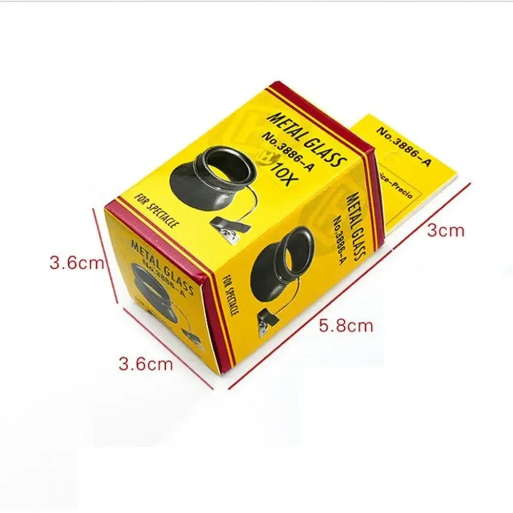 5X 10X 20X  Magnifying Glass Clip on Magnifier Watchmaker Jewelry Watch Repair Tools Magnifying glass kit Service tool
