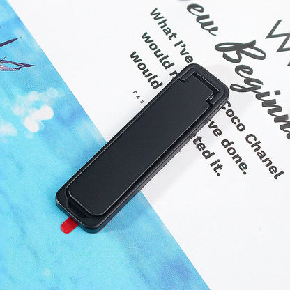 Ultra Thin Mini Metal Folding Mobile Phone Holder Stand Alloy Invisible Portable Phone Kickstand Bracket Desktop Phone Holder