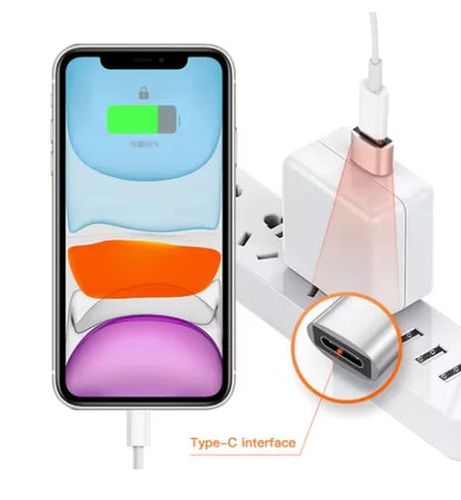 2Pcs USB To Type C OTG Adapter USB USB-C Male To Micro Type-c Female Converter For Macbook Samsung S20 USBC OTG Connector