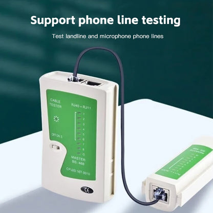 UTP STP Shielded Network Ethernet Cable Tester Comprehensive Telephone Line Connectivity Check Tool for IT Networking
