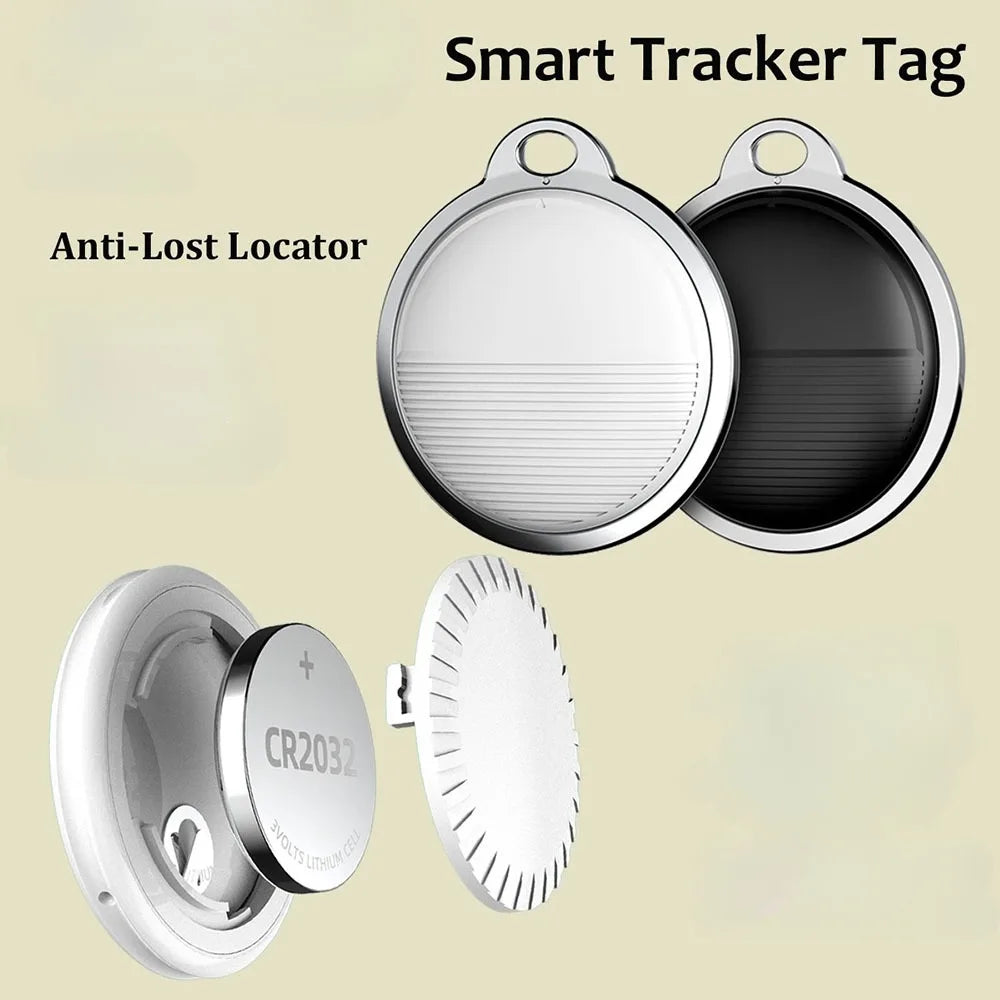 Bluetooth GPS Tracker Anti-lost Alarm Device Tracking Smart Finder Locator For Key/Luggage/Dog/Pet/Kids/Bag/Wallet Smart Finder