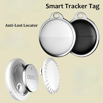 Bluetooth GPS Tracker Anti-lost Alarm Device Tracking Smart Finder Locator For Key/Luggage/Dog/Pet/Kids/Bag/Wallet Smart Finder