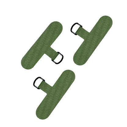 3/5pcs Mobile Phone T-shaped Strap Plate Sheet Cellphone Case Braid Lanyard Accessories Weave Card for iPhone 12 13 14 15 Xiaomi