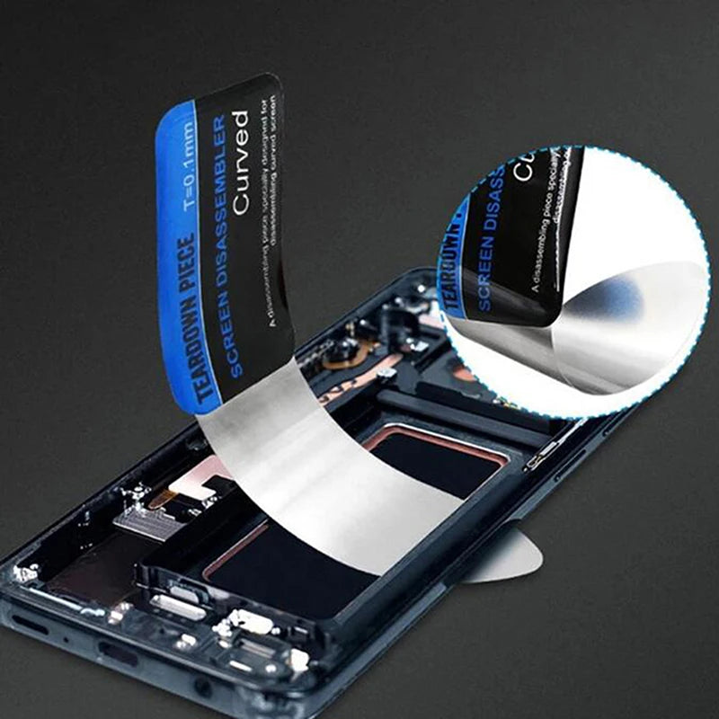 1Pc Ultra-Thin Flexible Phone Opening Pry Card Crowbar - Handy Disassemble Tool for Mobile Phones and Tablets