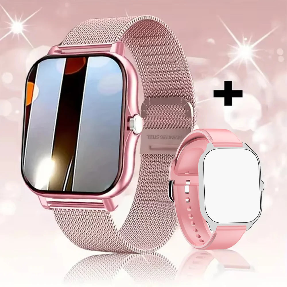 KESHUYOU 2025 Smart Watch 2.01 Inch HD Display Answer Make Call Message Preview Sport Modes DIY Dial Weather Forecast Men Women