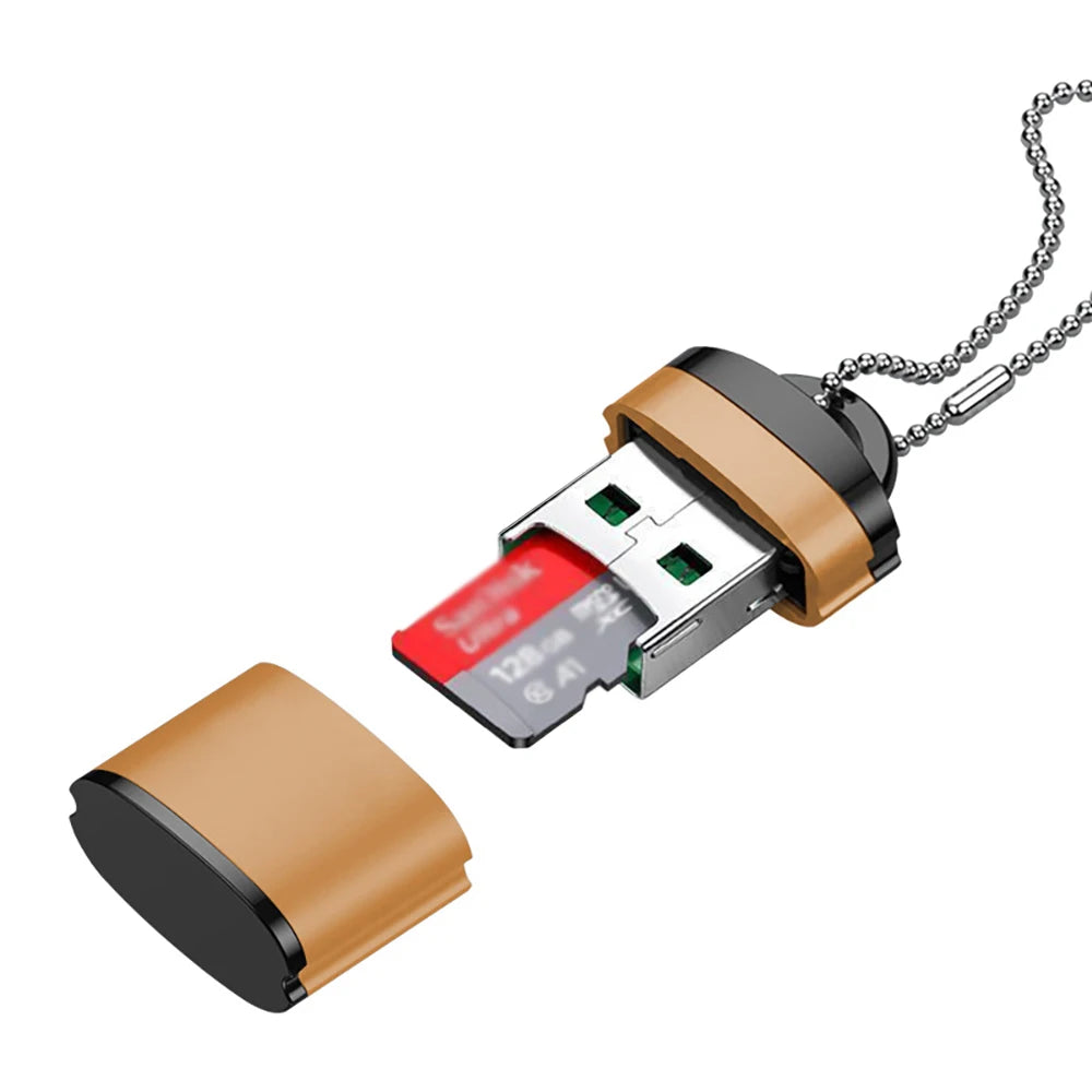 USB Micro SD/TF Card Reader USB 2.0 Mini Mobile Phone Memory Card Reader High Speed USB Adapter For Laptop Accessories