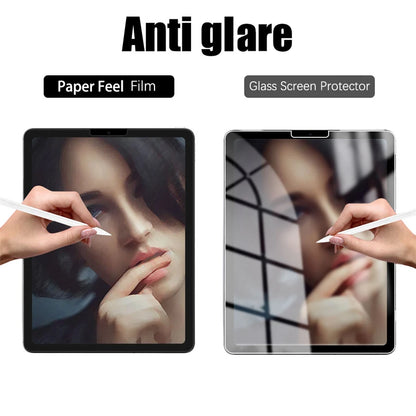 3Pcs Paper Feel Like Screen Protector For ipad Air 11 Pro 13 2024 10th 9th Generation 8 7 6 Air 5 4 Pro 11 12.9 10.5 M5 No Glass