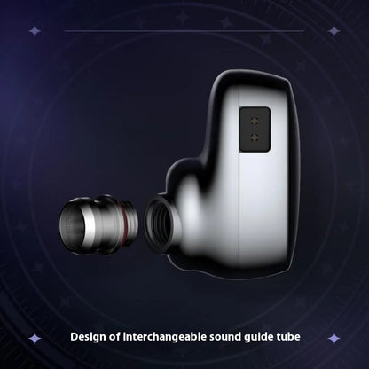 SIMGOT EA500 DSP Wired Earphones With Mic Dual-Magnetic-Circuit Dual-Cavity HiFi Stereo Music Headphone Custom Gaming Earbuds
