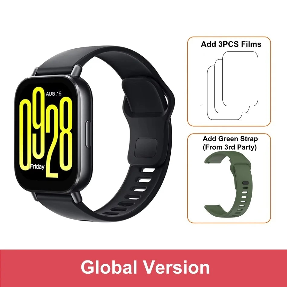 【Brand+】Global Version Xiaomi Redmi Watch 5 Active 2'' Display Up to 18 days of battery life 140+ Workout Modes Bluetooth