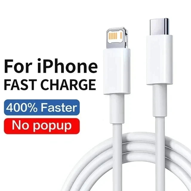 For PD 20W Fast Charging Cable For iPhone 13 12 11 14 Pro Max Mini USB C Date Cable For 8 Plus XS iPad Charger Accessories