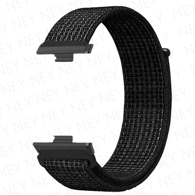 Nylon Strap For Huawei Watch Fit 3 4 Replacement Bracelet Nylon Loop Adjustable Band Soft Wristband Huawei Fit 4 Pro Accessories