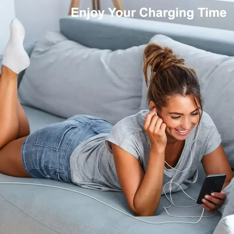 MFi Certified 1PC 3PCS USB A to LIghtning Charging TPE Cable for iPhone Charger Cord Compatible for iPhone 14 13 12 11 Pro Max