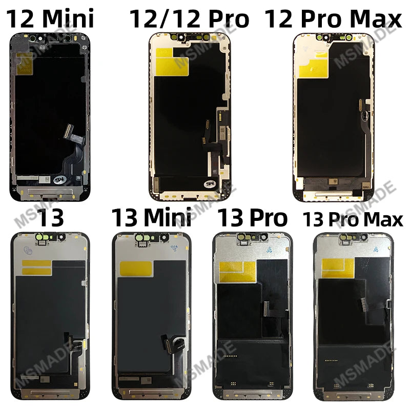 OLED 16 LCD For iPhone X XS XR 11 12 13 PRO Screen For iPhone 14 Plus 15 pro Touch Screen For INCELL 16 Pro max Display 12 Mini