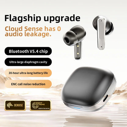 A89 AI Translation Wireless Earbuds Bluetooth ANC Noise Reduction HiFi Sound Ultra-Long Battery Life Smart Translator Headset