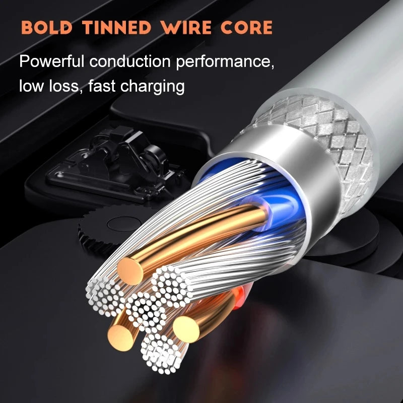 For PD 20W Fast Charging Cable For iPhone 13 12 11 14 Pro Max Mini USB C Date Cable For 8 Plus XS iPad Charger Accessories