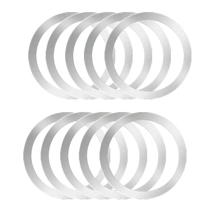 2024 Stainless Steel Universal Magnetic Metal Plate Ring For Magsafe Wireless Charger Iron Sheet Sticker Magnet Car Phone Holder