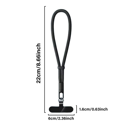 Universal Mobile Phone Anti-loss Wrist Strap Adjustable 360° Rotation Phone Self-locking Lanyard for iPhone 17 16 15 Pro Samsung