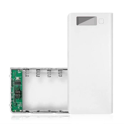 Battery Box Power Bank Kits DIY Shell 8-cell 18650 Holder Cases Charge Storage PD Dual USB Kit for Cellphone Charge