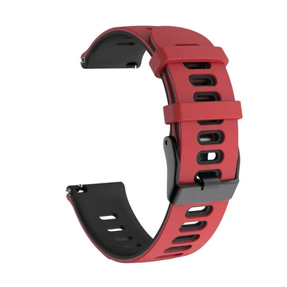 20mm 22mm Strap For Samsung galaxy watch 7 6 5 4 5 pro 44mm/40mm Silicone bracelet Huawei Watch gt 2/3/4/2e Amazfit bip strap