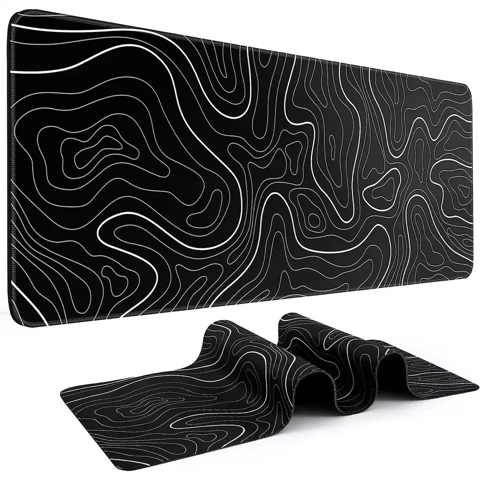 1PC Large Mouse Pads For Desk, Gaming Mouse Pad, Mouse Pad with Stitched Edgesand Non-Slip Rubber Base, Extended Mouse Pad