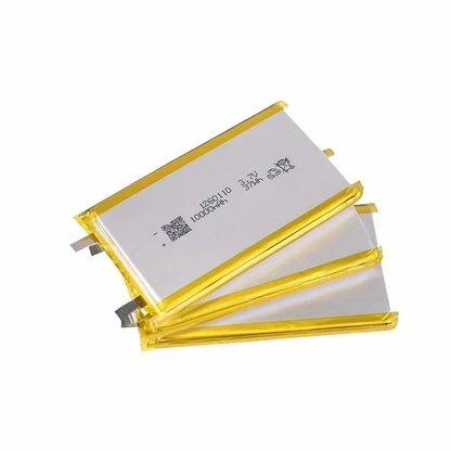 3.7V 10000mAh 1260110 Li-polymer Battery Lithium Polymer Rechargeable Batteries for Toy Power Bank GPS Laptop Camping Lights Diy