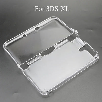 Transparent plastic protective cover, suitable for hard shell shells of NDSL, NDSi, new 3DS XL, GBA SP game consoles