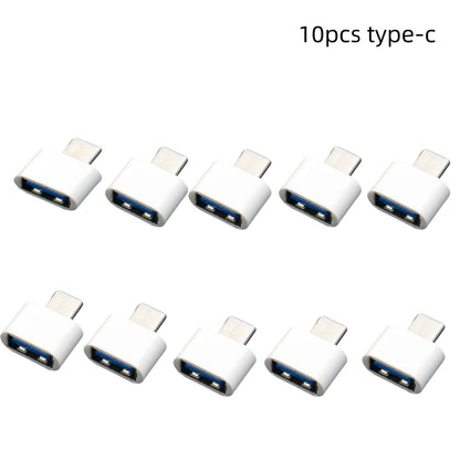 1/10/pcs USB 3.0 OTG Adapter Type-C/Micro USB Male to USB Female Converter for Mobile Phone Tablet