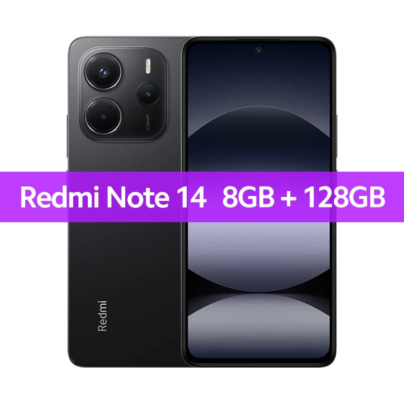 【World Premiere】Global Version Xiaomi Redmi Note 14 MediaTek Helio G99-Ultra 108MP AI 5500mAh 6.67" AMOLED 120Hz Display