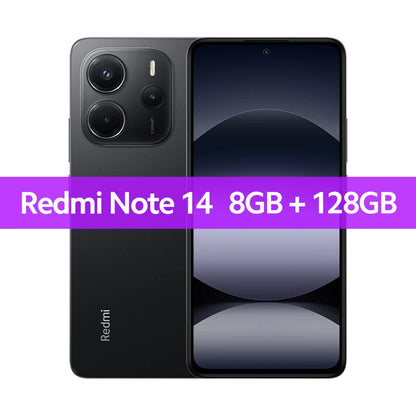 【World Premiere】Global Version Xiaomi Redmi Note 14 MediaTek Helio G99-Ultra 108MP AI 5500mAh 6.67" AMOLED 120Hz Display