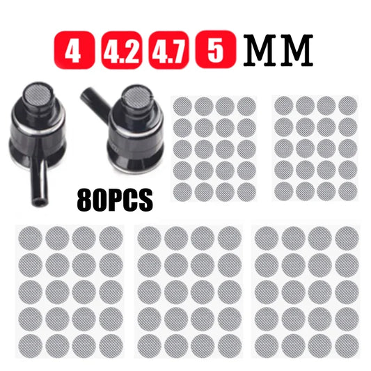 Earphone Dustproof Net 4mm 4.2mm 4.7mm 5mm Mesh Net Filter In-ear Headphones Anti-dust Protector Cover Earphone Accessories New