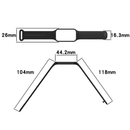 Fashion WatchBand For Redmi Band 2 SmartWatch Strap Wristbands Bracelet For Xiaomi Band 8 Active Correa WristBand Accessories
