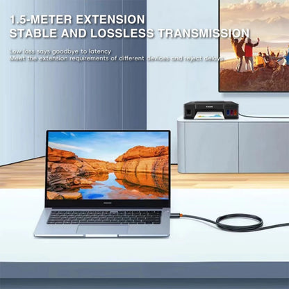 USB 2.0 Extension Cable Male to Female Extender Cable Fast Speed USB /2.0 Extended for laptop PC USB  Extension