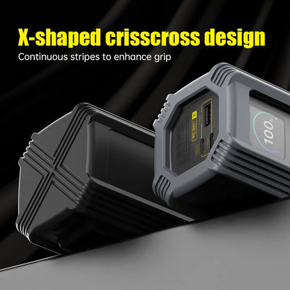 Silicone Case for Xiaomi Mi power bank 25000mAh 212W Explorer Edition TF/SIM card PIN storage Carrying Travel Case Storage Bag