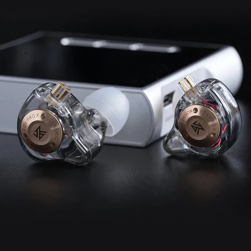 KZ EDX PRO X Dynamic Drive Earphone HIFI Bass Music Earbud Sport Noise Cancelling Headset KZ EDXPROX ZSTX ZSN PRO ZAS EDA ZVX