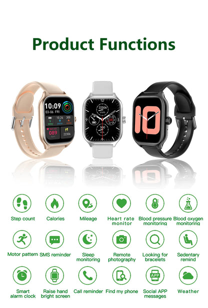 HOMEFISH New Smart Watch H9 Pro MAX  C20  HD Display Bluetooth Call Message Alert Sports Mode Smartwatch For Men Women