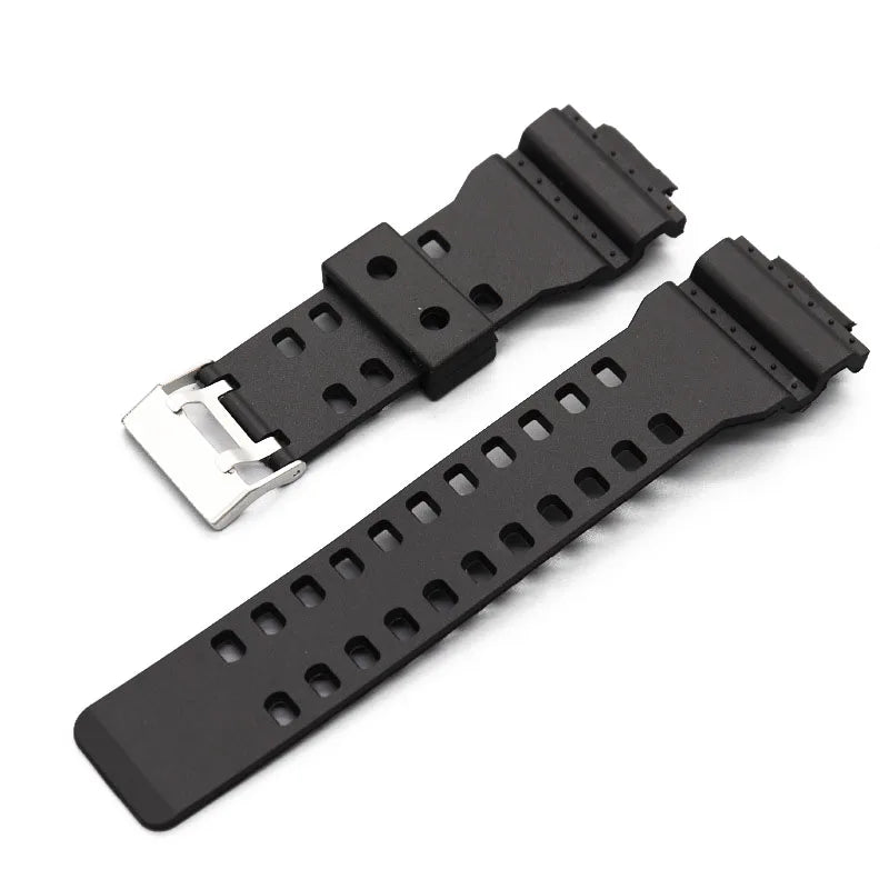 Suitable Brand for Casio G-shock Watch Strap GA100/110/120/GD100/120/GA300/G-8900 Raised 16mm Replacement Watch Straps