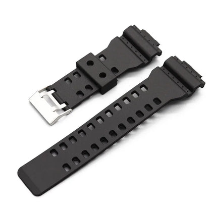 Suitable Brand for Casio G-shock Watch Strap GA100/110/120/GD100/120/GA300/G-8900 Raised 16mm Replacement Watch Straps