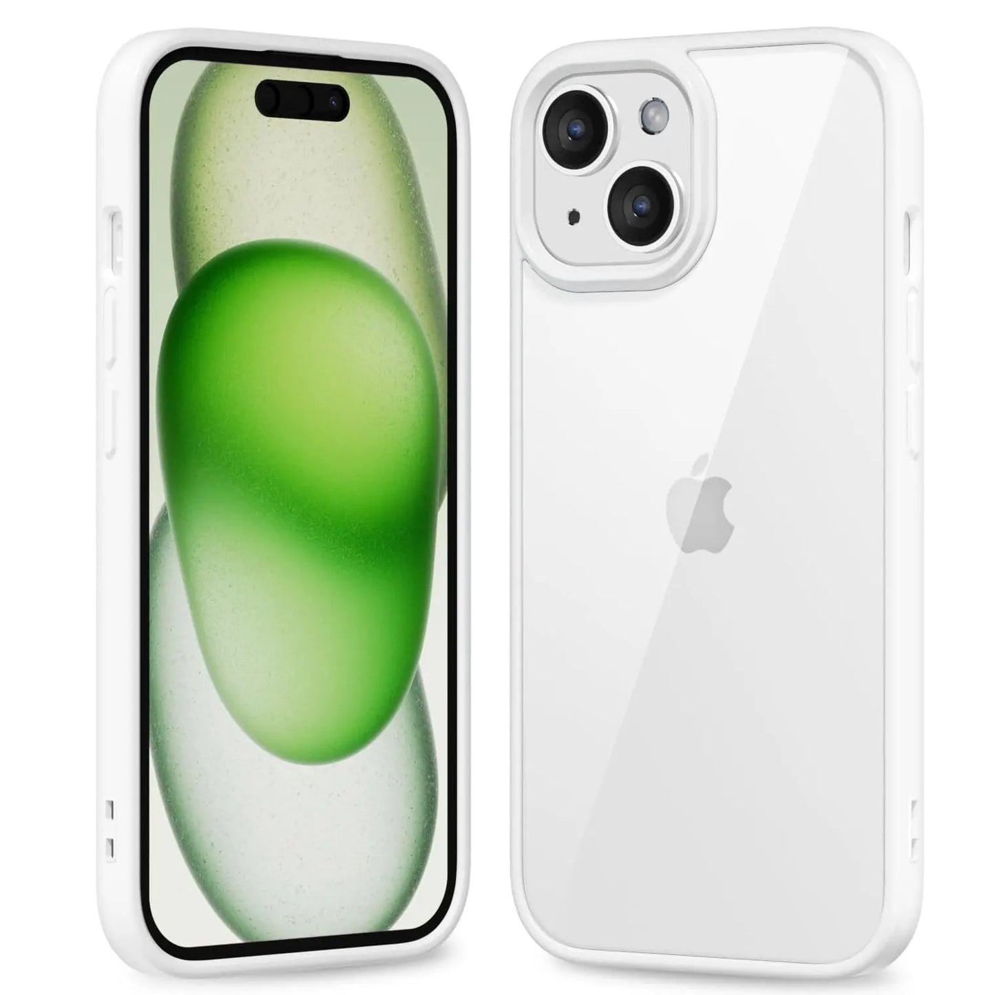 Luxury Soft Transparent Case For iPhone 16 15 14 13 12 11 Pro Max Mini XS SE 7 8 Plus 12 Mini Candy Shockproof Bumper Cover Case