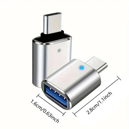 1/2/4pcs NEW USB 3.0 OTG Adapter, Type-c to USB 3.0 OTG Adapter for Android Phone USB Disk Car U Disk Reader