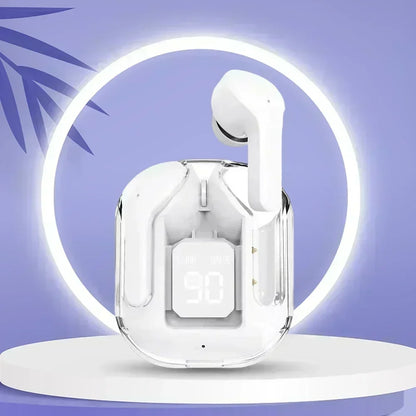Wireless Bluetooth Headphones Tws in -ear Wireless Earphones with Microphone Led Display for Call Game Music Sports
