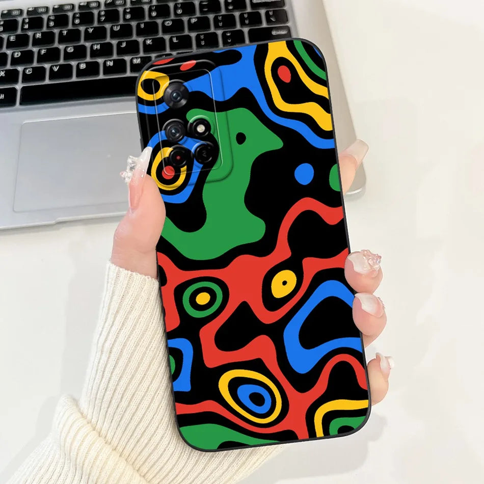For Xiaomi Poco M4 Pro 5G PocoM4 Cute New Design Phone Case For Poco M4 Pro M 4 M4Pro 4G 5G Shockproof Soft Silicone Cases